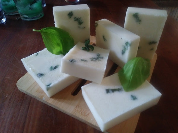 GoatMilk Soap Bars:  Garden Fresh Bars