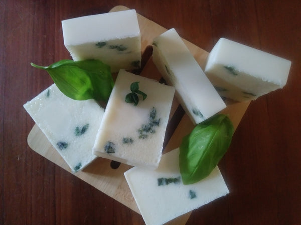 GoatMilk Soap Bars:  Garden Fresh Bars