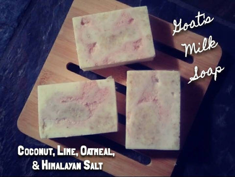 Goatmilk Soap:  Haylie Joy (Help fight cystic fibrosis)