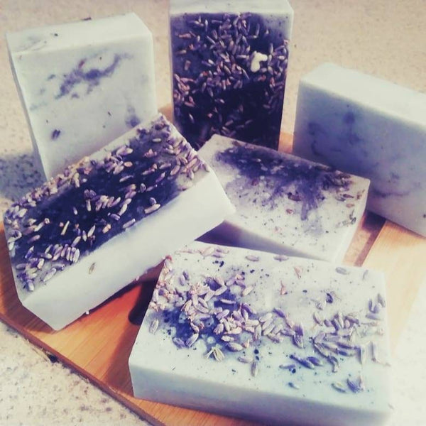 Goatmilk Soap: Lavender Abundance Bars 10