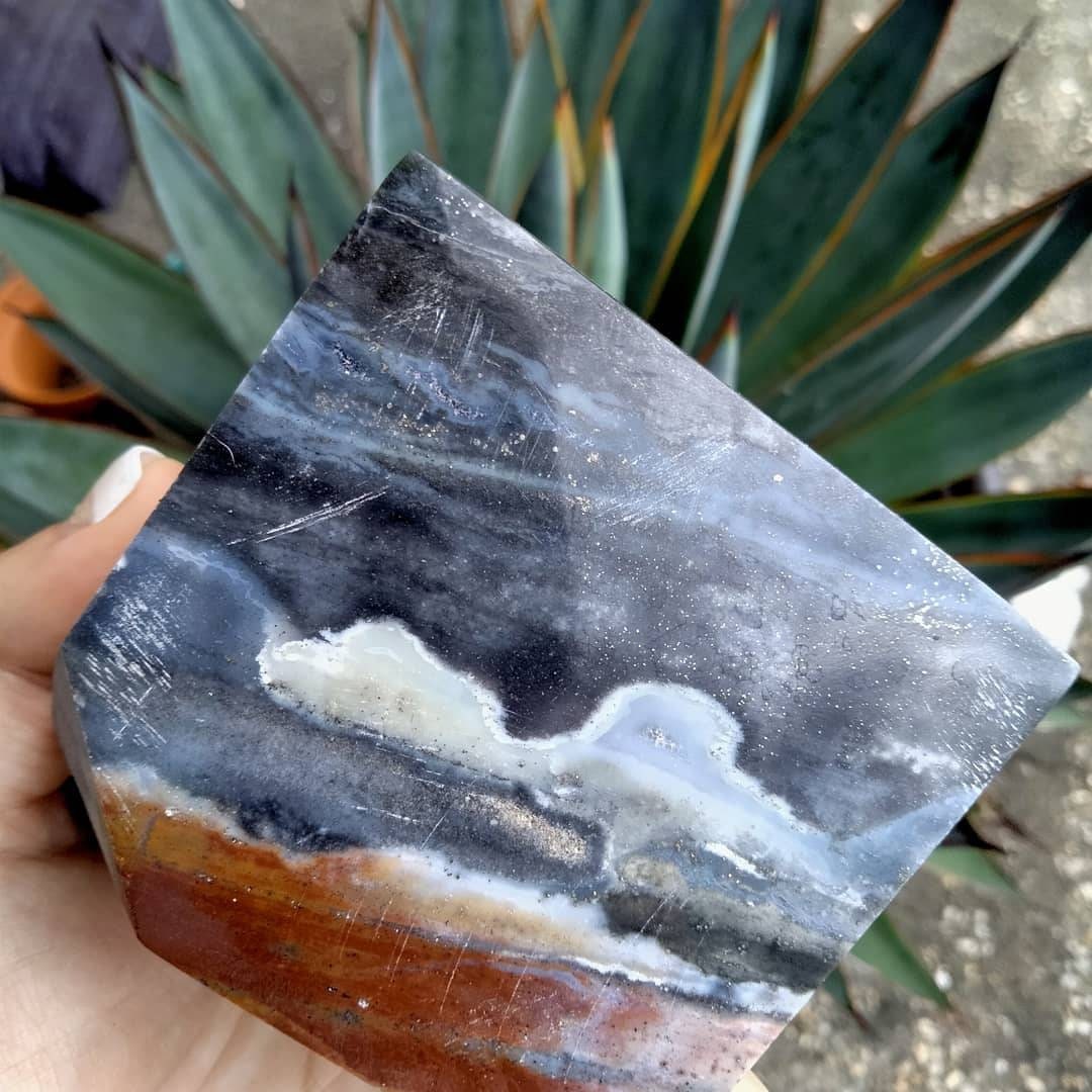 Ocean Jasper Cube Large!