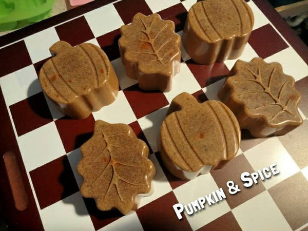 Pumpkin & Spice 3 GoatMilk Soap Bars