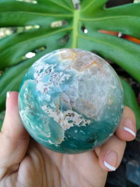 Caribbean Calcite Aragonite Sphere