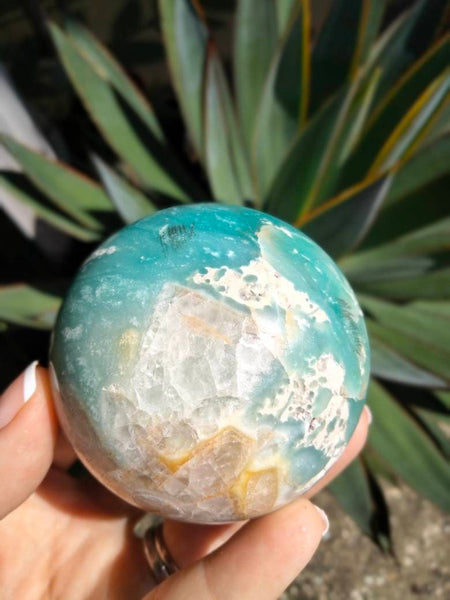 Caribbean Calcite Aragonite Sphere