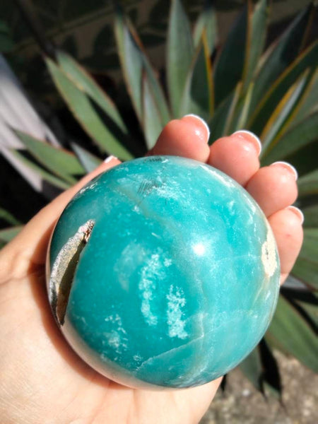 Caribbean Calcite Aragonite Sphere