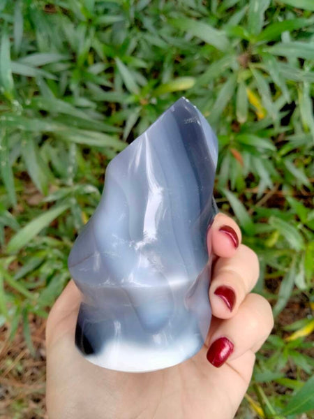 Orca agate Flame