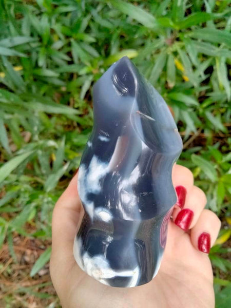 Orca agate Flame