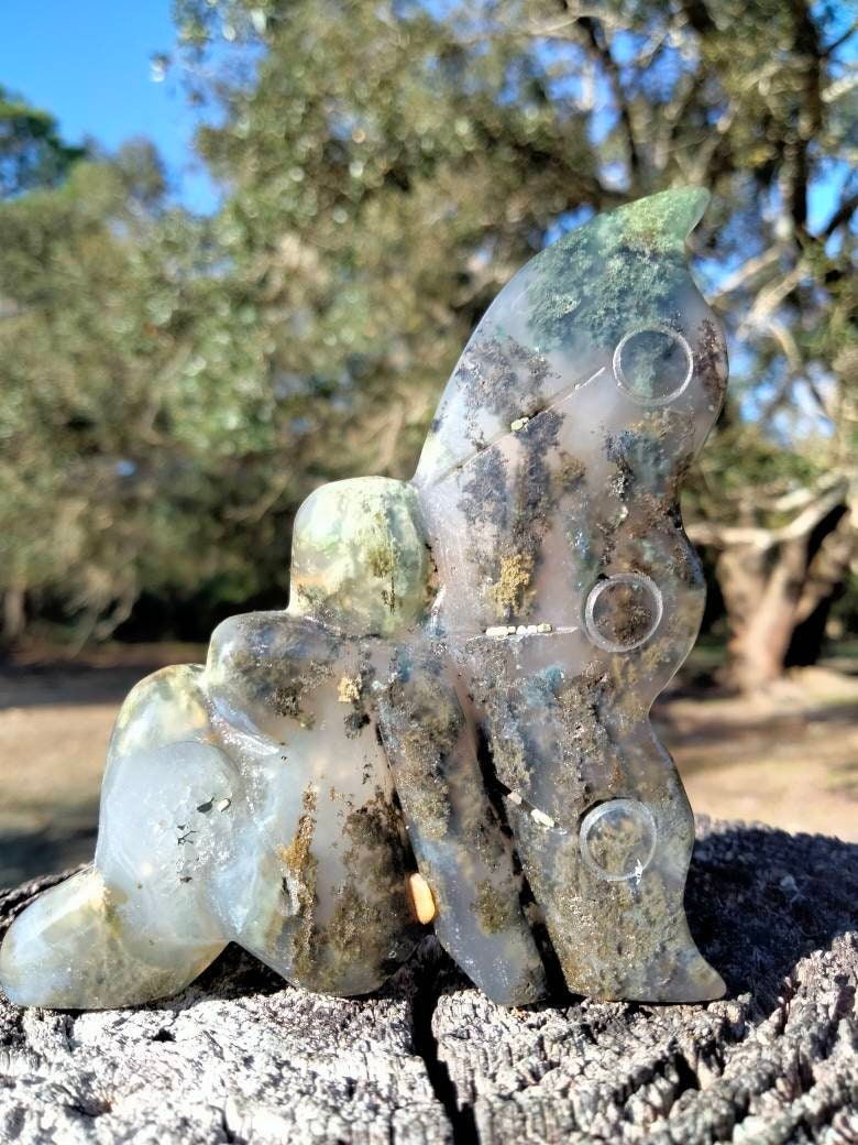 Fairy Crystal Goddess Moss Agate