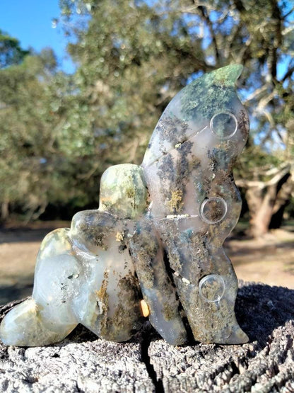 Fairy Crystal Goddess Moss Agate