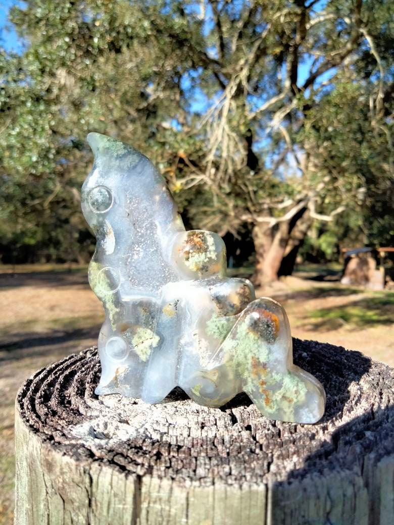 Fairy Crystal Goddess Moss Agate