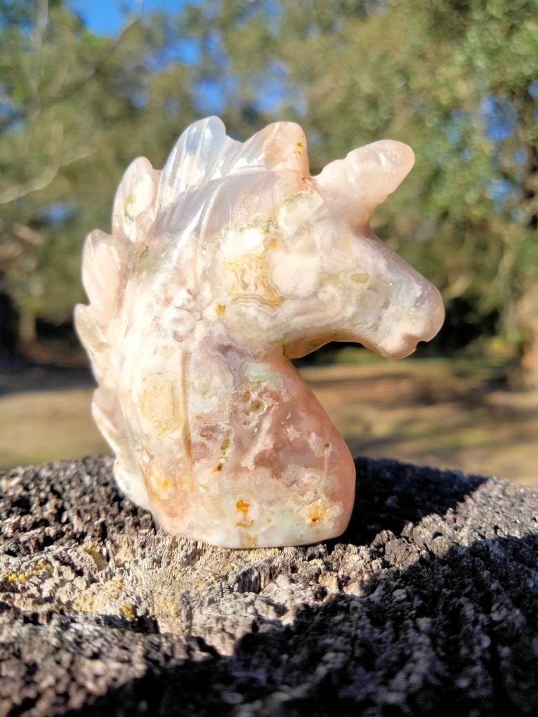 Dendritic Agate Unicorn