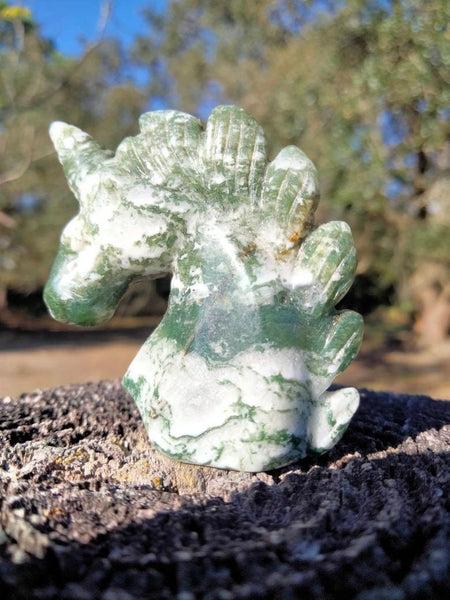 Dendritic Agate Unicorn