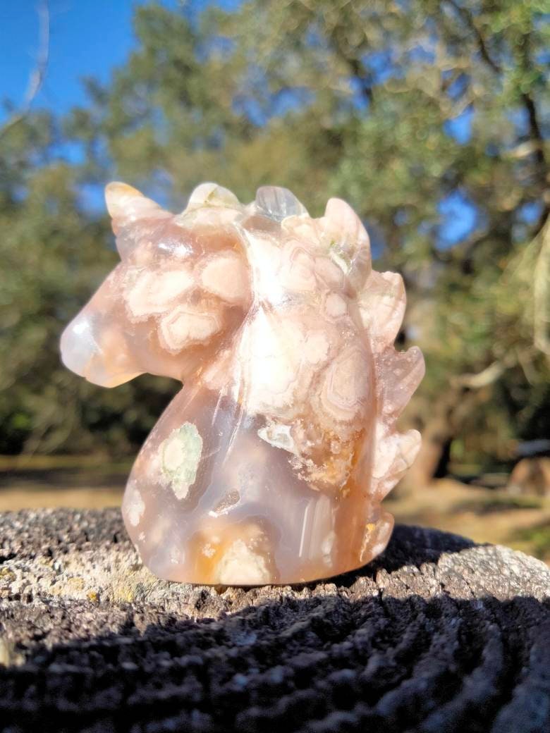 Dendritic Agate Unicorn