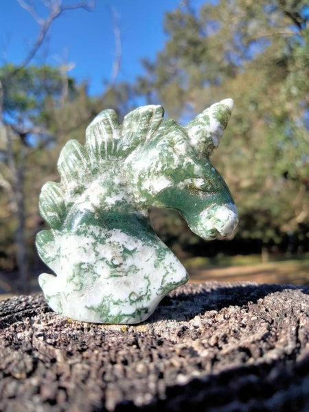 Dendritic Agate Unicorn