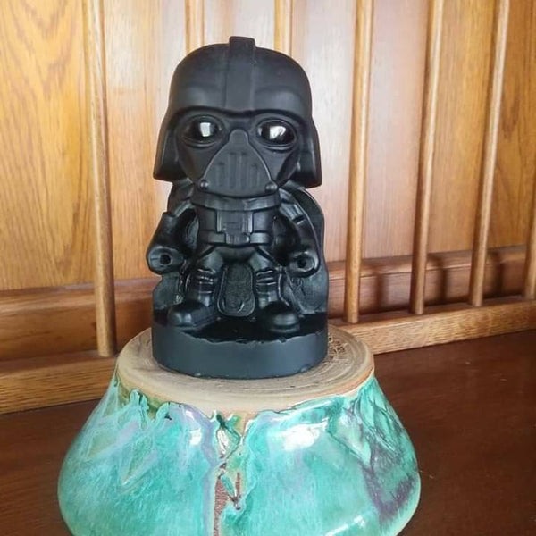 Black obsidian Darth Vader