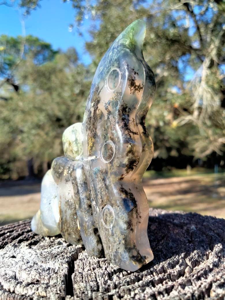 Fairy Crystal Goddess Moss Agate