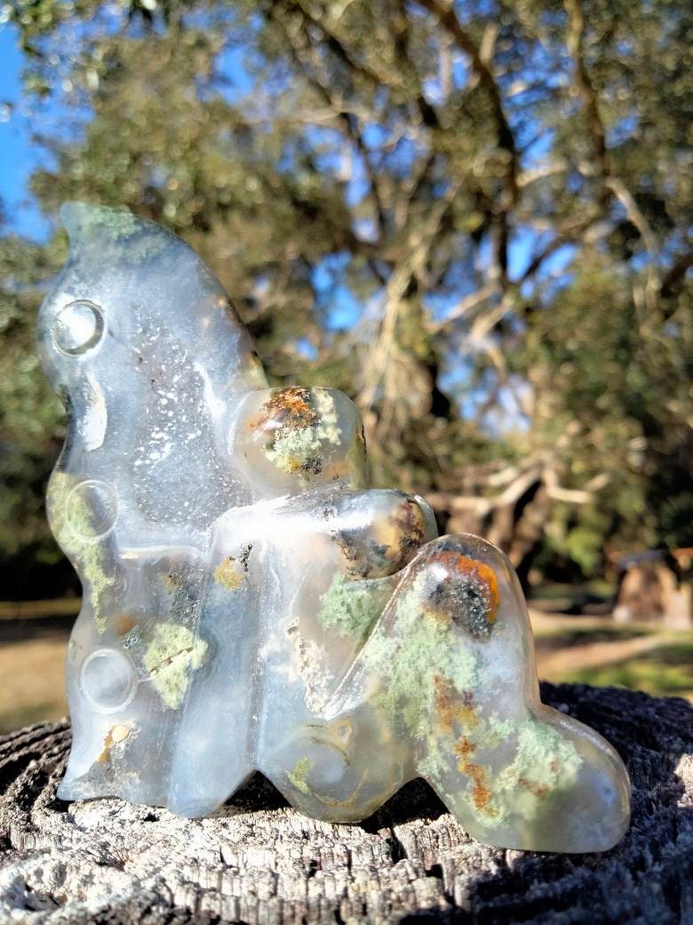 Fairy Crystal Goddess Moss Agate