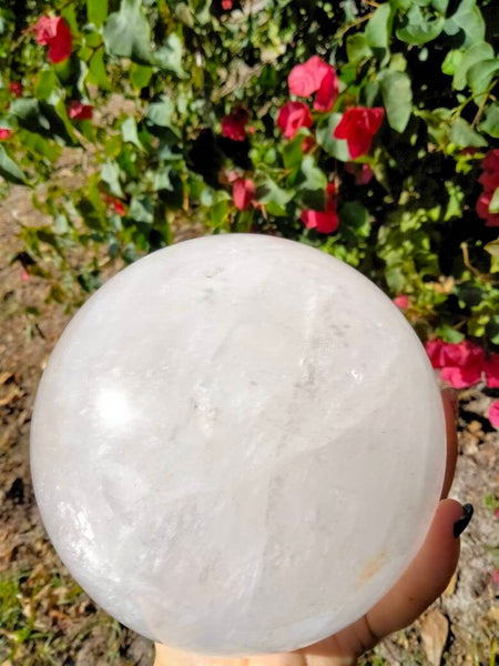 Clear Quartz Sphere Hudge