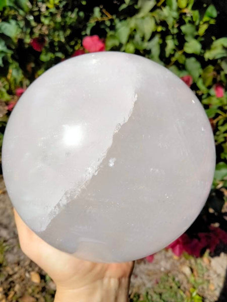 Clear Quartz Sphere Hudge