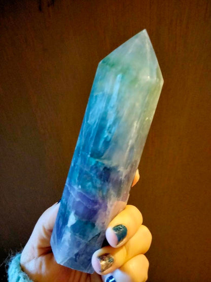 Rainbow Fluorite Tower