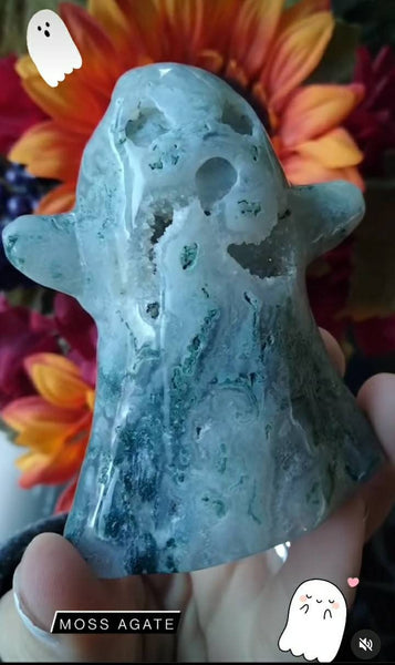 Moss Agate Ghost