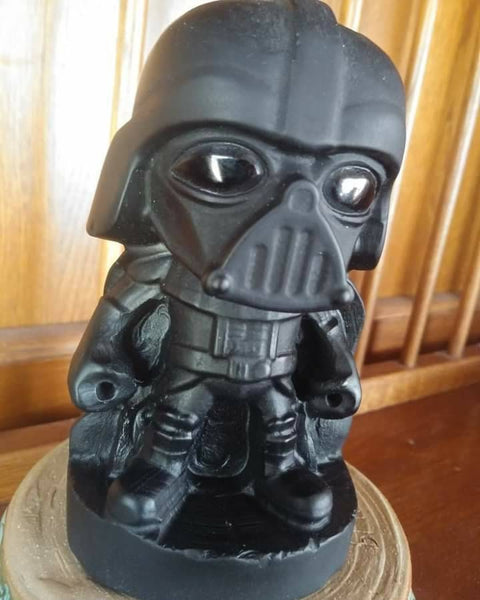 Black obsidian Darth Vader