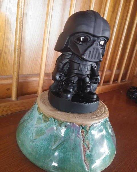 Black obsidian Darth Vader