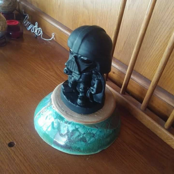 Black obsidian Darth Vader