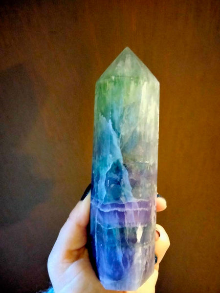 Rainbow Fluorite Tower